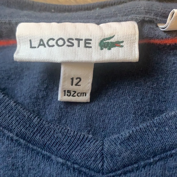 2 boys Lacoste T-shirts - Picture 4 of 7